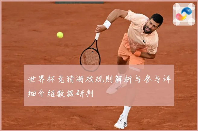 世界杯竞猜游戏规则解析与参与详细介绍数据研判